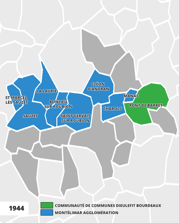 Carte SIEBRC Drôme