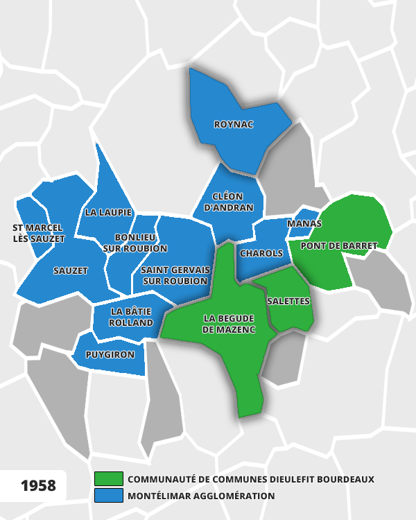 Carte SIEBRC Drôme